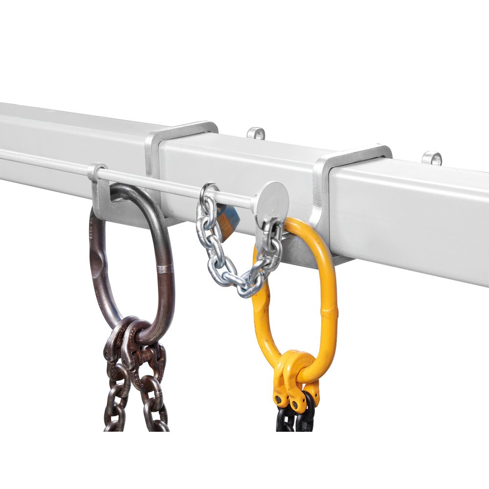 Produktabbildung: Diebstahlsicherung für Anschlagmittel-Garderobe