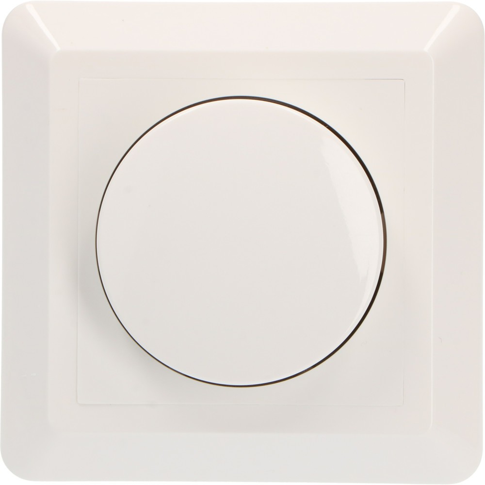 Produktabbildung Nr. 2: Dimmerknopf - 85x85mm - weiß