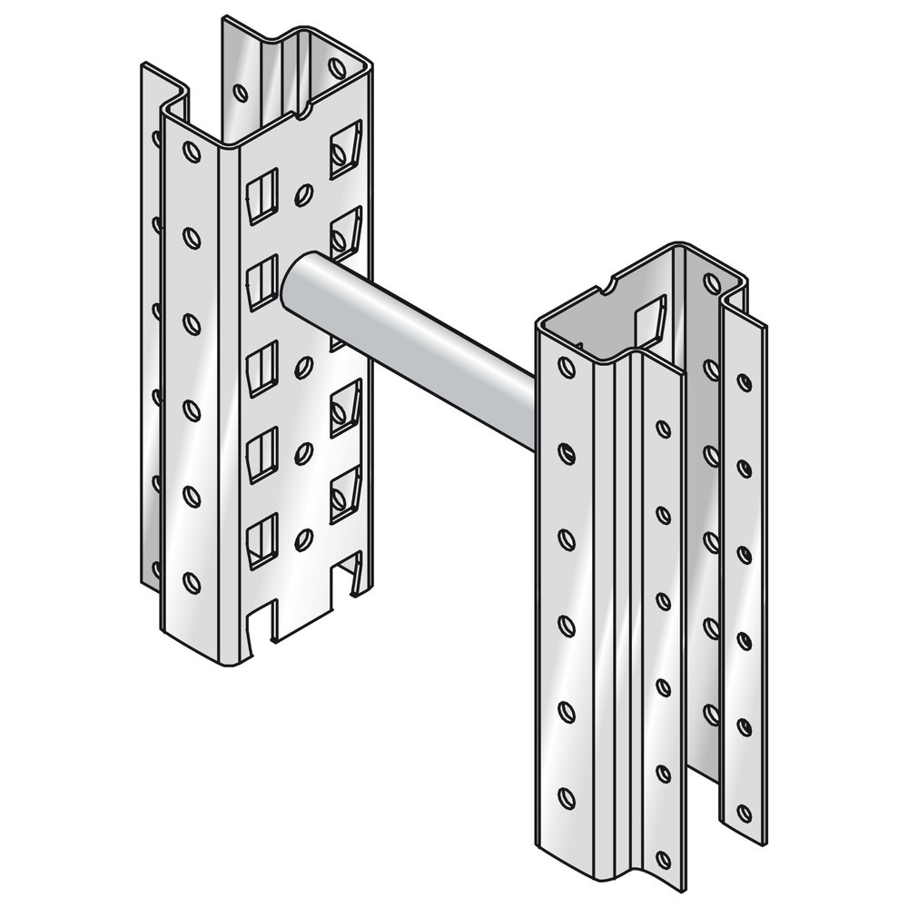 Produktabbildung Nr. 3: Distanzstück für META Palettenregal MULTIPAL, Länge 100 mm