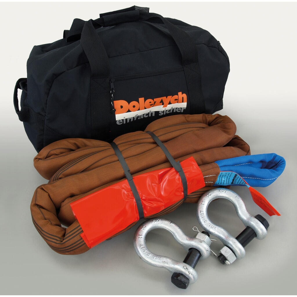 Dolezych Abschlepp-Set, 3-teilig, inkl. Tasche Produktabbildung: Dolezych Abschlepp-Set, 3-teilig, inkl. Tasche