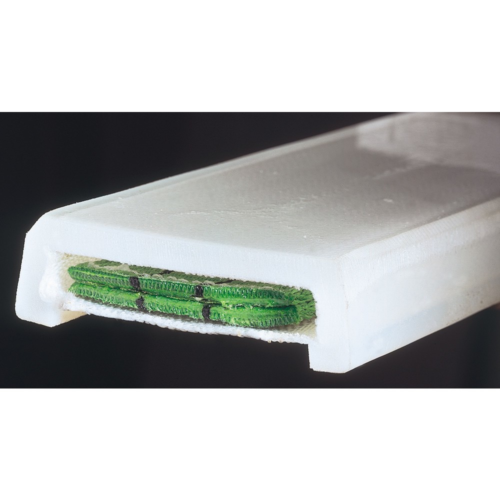 Produktabbildung: Dolezych DoLex Kantenschutzschlauch, Länge 2 m, innere Öffnung 70 mm für 2-lagige Schlaufenbänder bis 60 mm Breite