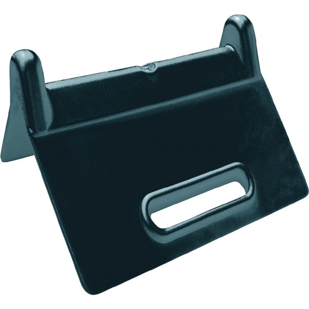 Produktabbildung Nr. 1: Dolezych Kantenschutzwinkel, ohne Schlitz, Schenkellänge 90 x 90 mm schwarz, 4 St./Set