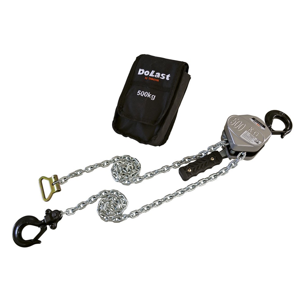 Produktabbildung Nr. 2: Dolezych Ratschenhebelzug Black Series kompakt, TK 500 kg, Länge 3 m