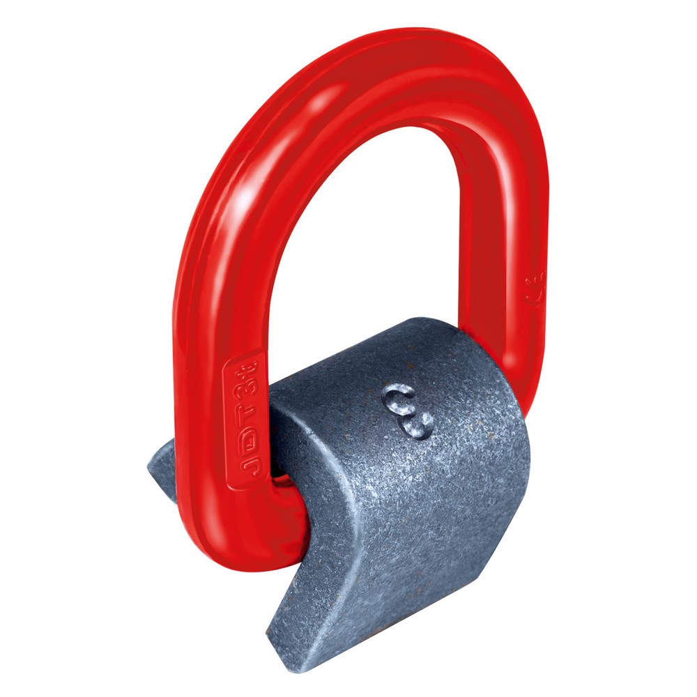 Produktabbildung: Dolezych Ringbock, TK 5.300 kg, Anschweißlasche innen 56 x 55 mm, Materialdicke: 22 mm