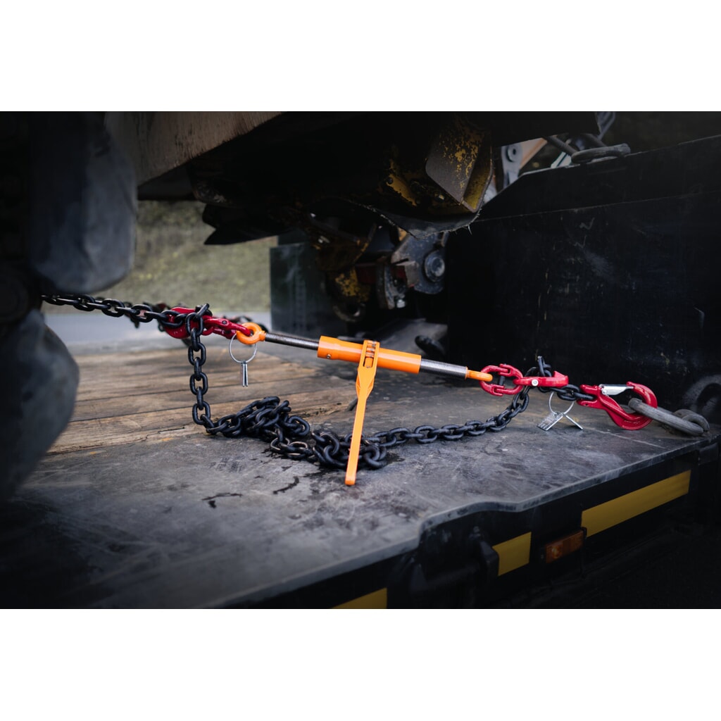 Dolezych Spann-Zurrkette, 1-teilig, PowerLash mit DoRa-Ratschlastspanner, 6.300 daN, Länge 3,50 m Produktabbildung Nr. 4: Dolezych Spann-Zurrkette, 1-teilig, PowerLash mit DoRa-Ratschlastspanner, 6.300 daN, Länge 3,50 m