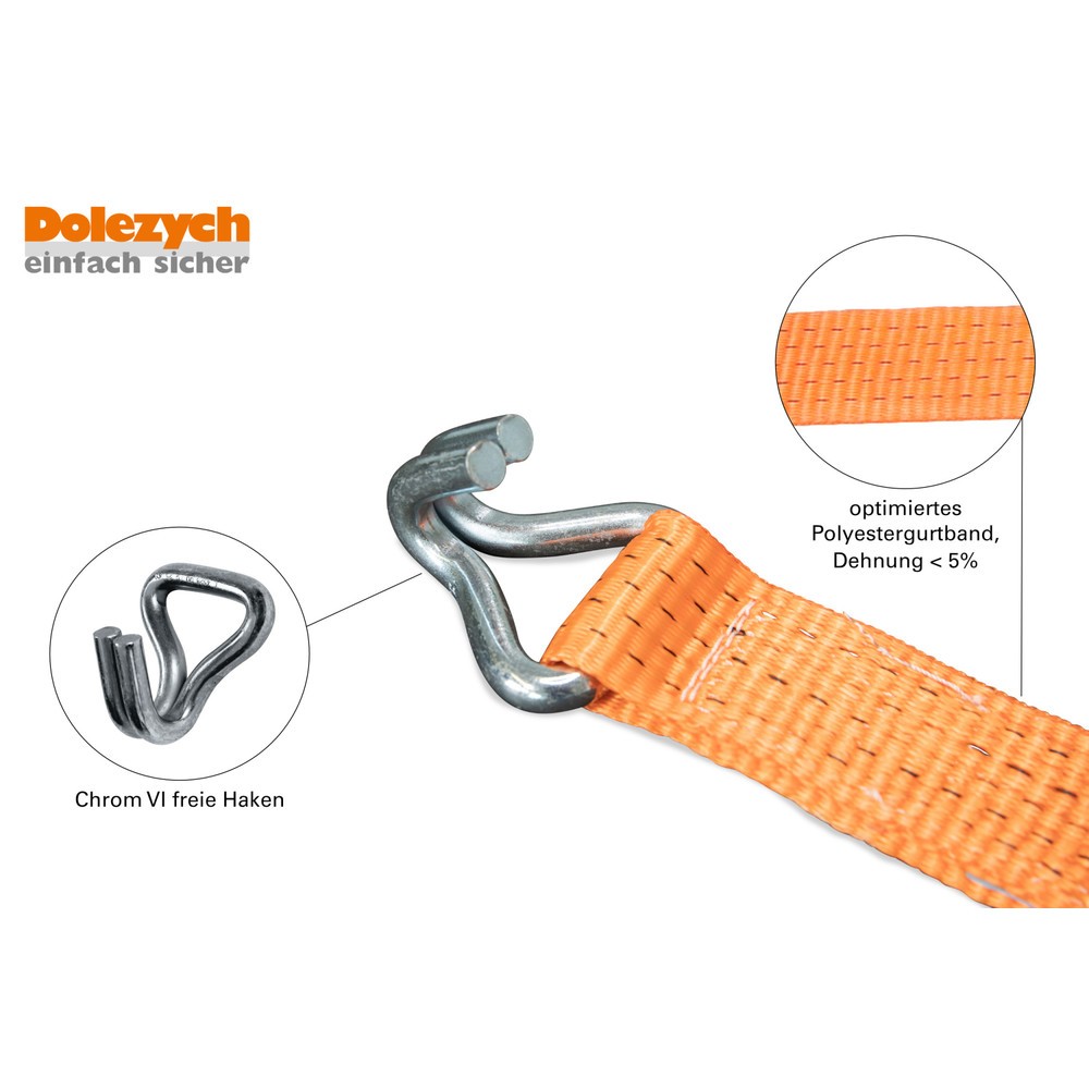 Produktabbildung Nr. 2: Dolezych Zurrgurt-Set, 4-teilig