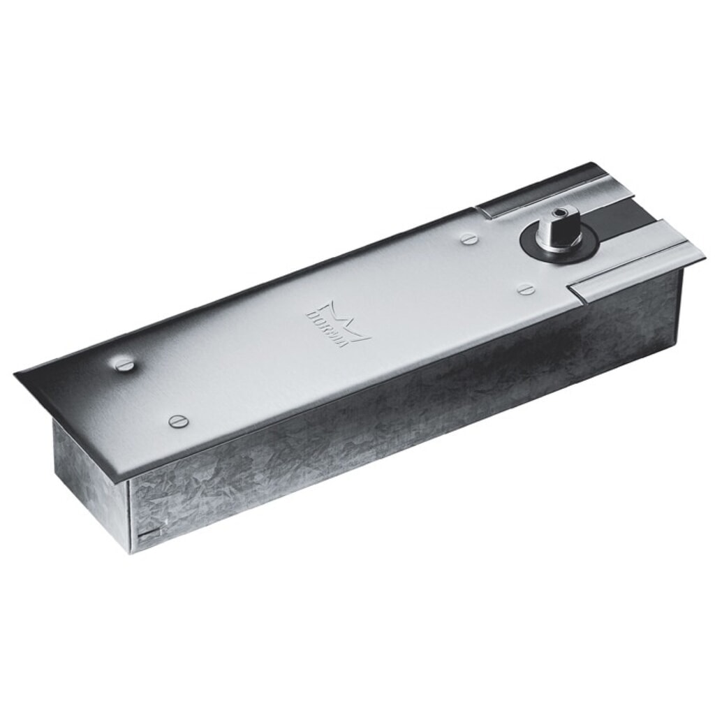 DORMAKABA Bodentürschließer BTS 80, max. 1100 mm, Feststellung EN 4, max. Türgewicht 300 kg Produktabbildung: DORMAKABA Bodentürschließer BTS 80, max. 1100 mm, Feststellung EN 4, max. Türgewicht 300 kg