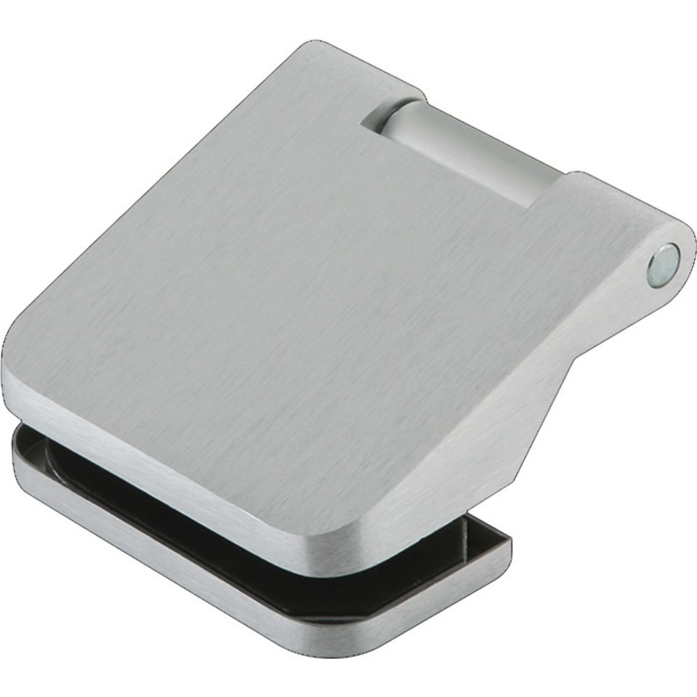 Produktabbildung: DORMAKABA Glastürband OFFICE Junior, 80 kg, Leichtmetall silber eloxiert, für 3-teilig