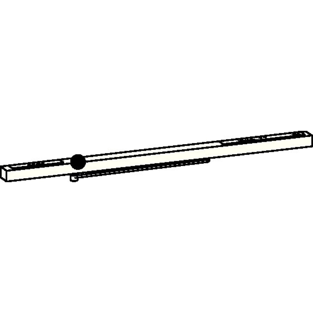 Produktabbildung: DORMAKABA Gleitschiene G-EMR, elektromechanisch, für TS 93 silber