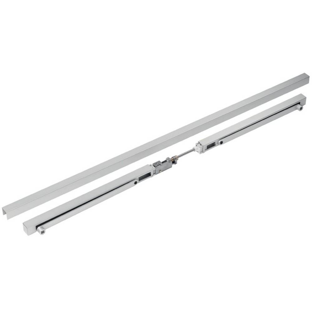 Produktabbildung: DORMAKABA Gleitschiene GSR/V, silber Bandseite, passend für TS 93 B