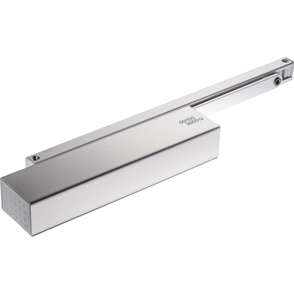 Produktabbildung: DORMAKABA Gleitschienen-Türschließer TS 92 B Basic, weiß 9016 EN 1-4, Normalmontage Bandseite EN 1-4