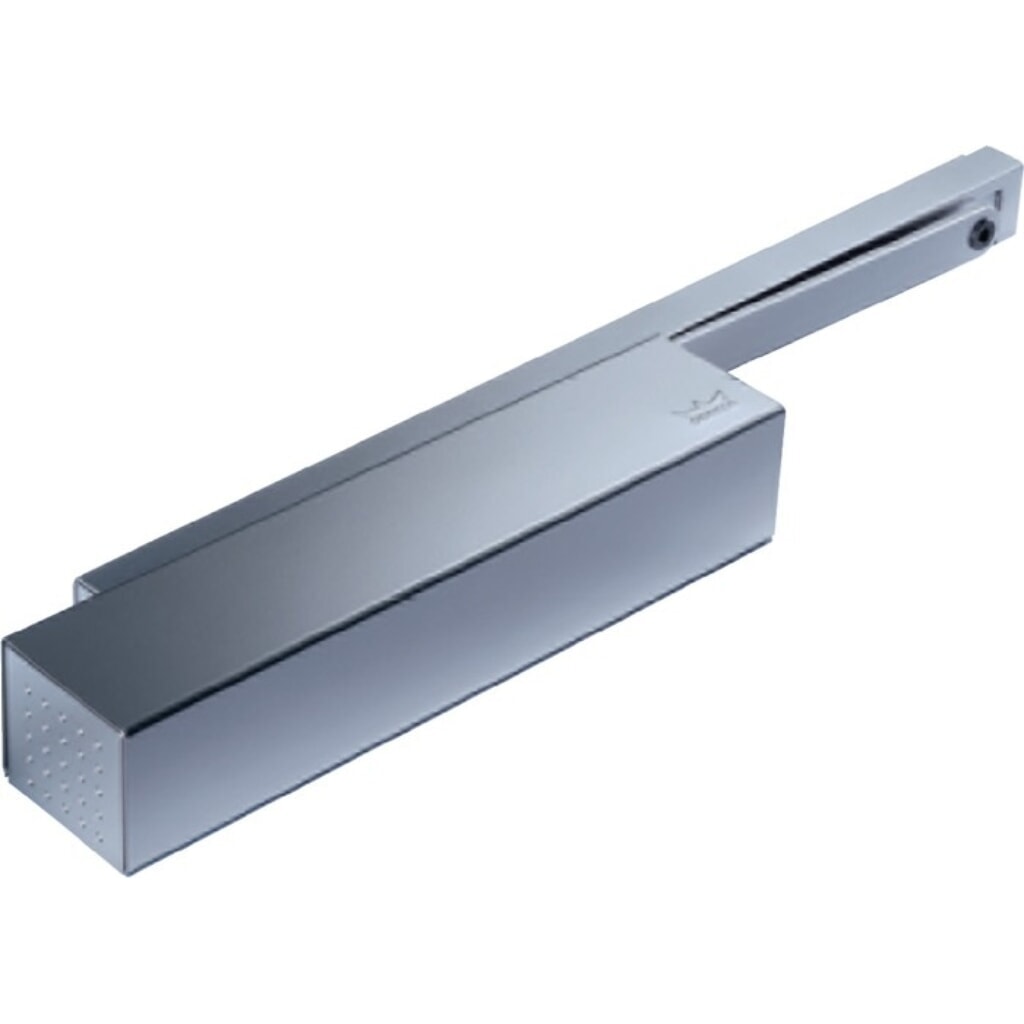 DORMAKABA Gleitschienen-Türschließer TS 93 B Basic, weiß 9016 EN 2-5, Normalmontage Bandseite EN 2-5 Produktabbildung: DORMAKABA Gleitschienen-Türschließer TS 93 B Basic, weiß 9016 EN 2-5, Normalmontage Bandseite EN 2-5