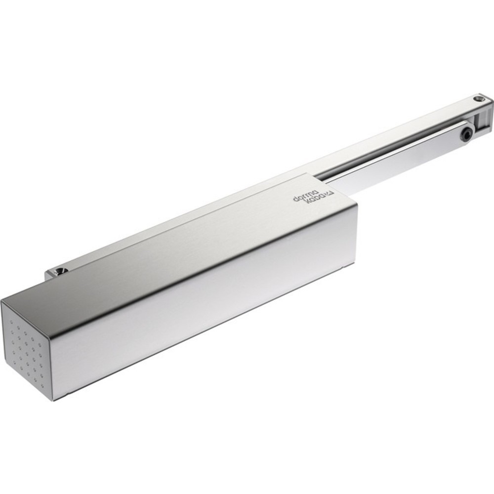 Produktabbildung: DORMAKABA Gleitschienen-Türschließer TS 93 G Basic, silber EN 2-5, Normalmontage Bandgegeseite EN 2-5