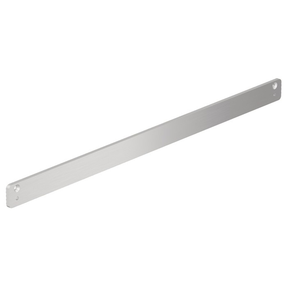 Produktabbildung: DORMAKABA Montageplatte, silber P600, passend für Gleitschiene G-N XEA, Höhe 30 mm