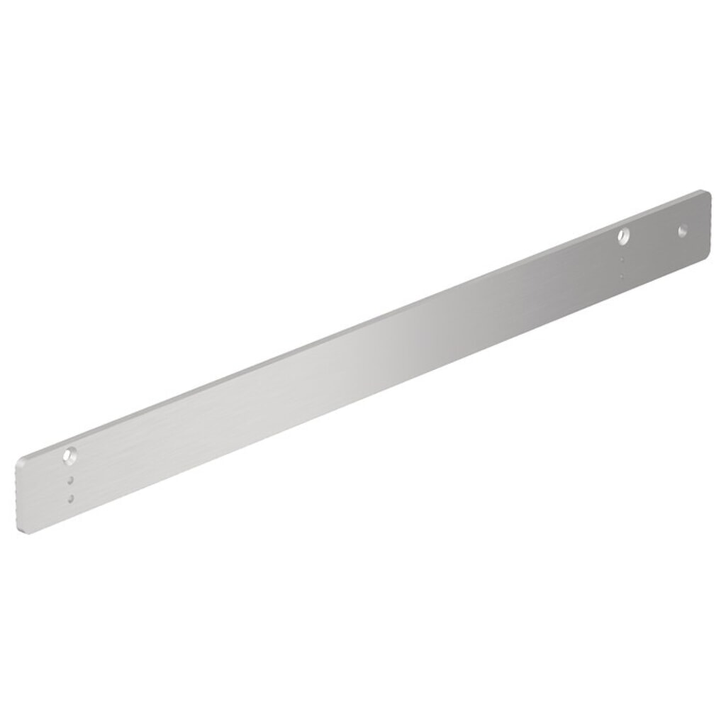 DORMAKABA Montageplatte, silber P600, für Gleitschiene G-EMR XEA 140 ° Produktabbildung: DORMAKABA Montageplatte, silber P600, für Gleitschiene G-EMR XEA 140 °