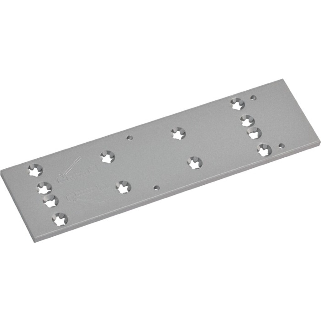 DORMAKABA Montageplatte, passend für TS 73 V, weiß 9016 Produktabbildung: DORMAKABA Montageplatte, passend für TS 73 V, weiß 9016