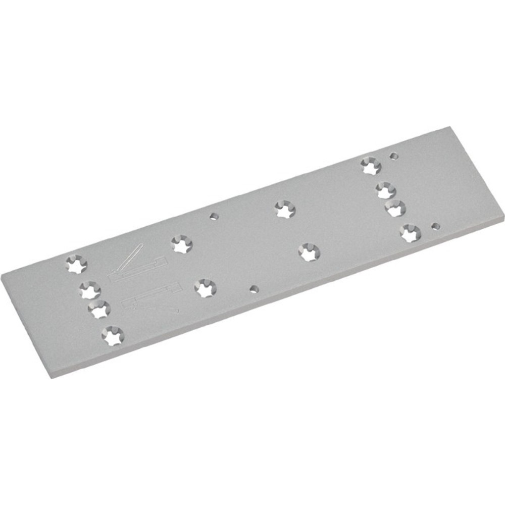 Produktabbildung: DORMAKABA Montageplatte, passend für TS 83 EN 3 - 6, weiß 9016