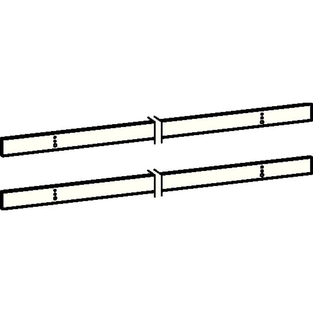 Produktabbildung: DORMAKABA Montageplattenset, silber, Gleitschiene G-SR