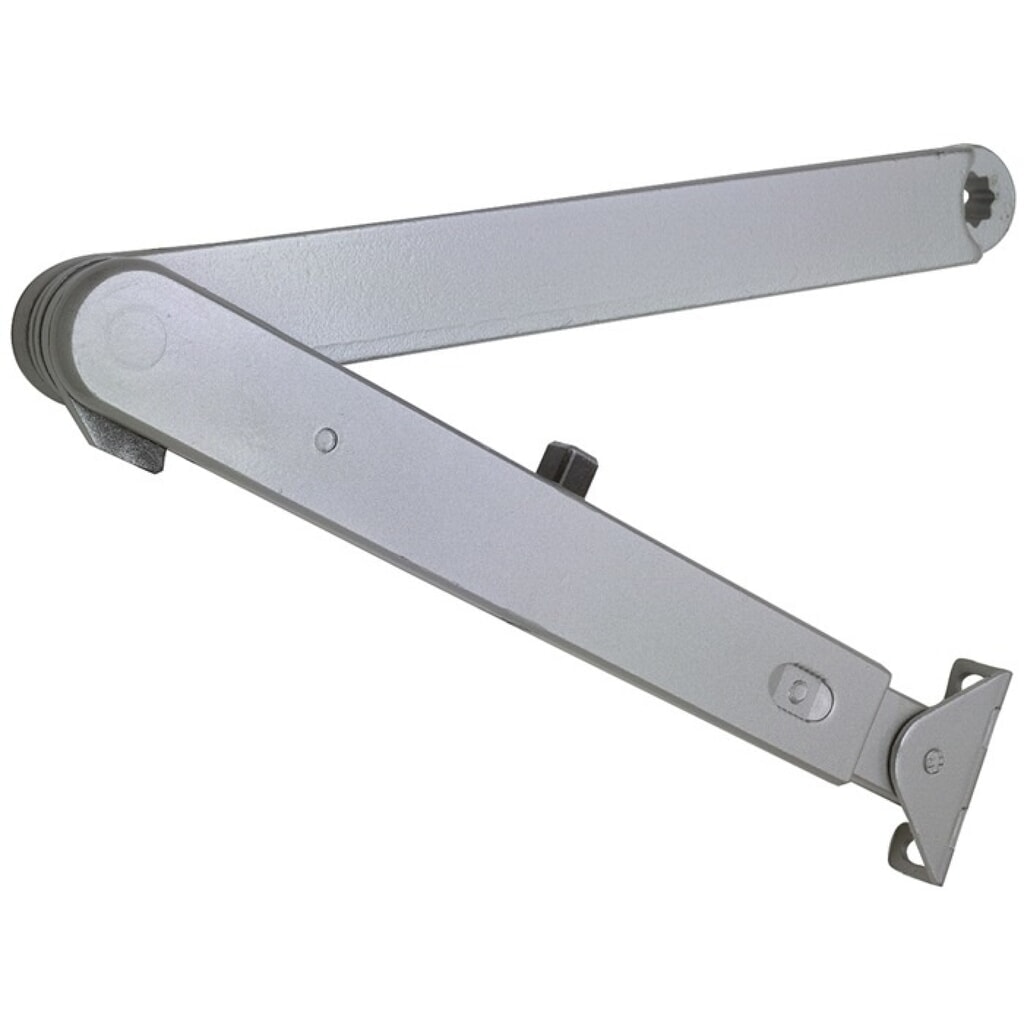 DORMAKABA Rastfeststellarm, f. TS 73 V und TS 83, weiß 9016 Feststellgestänge Produktabbildung: DORMAKABA Rastfeststellarm, f. TS 73 V und TS 83, weiß 9016 Feststellgestänge