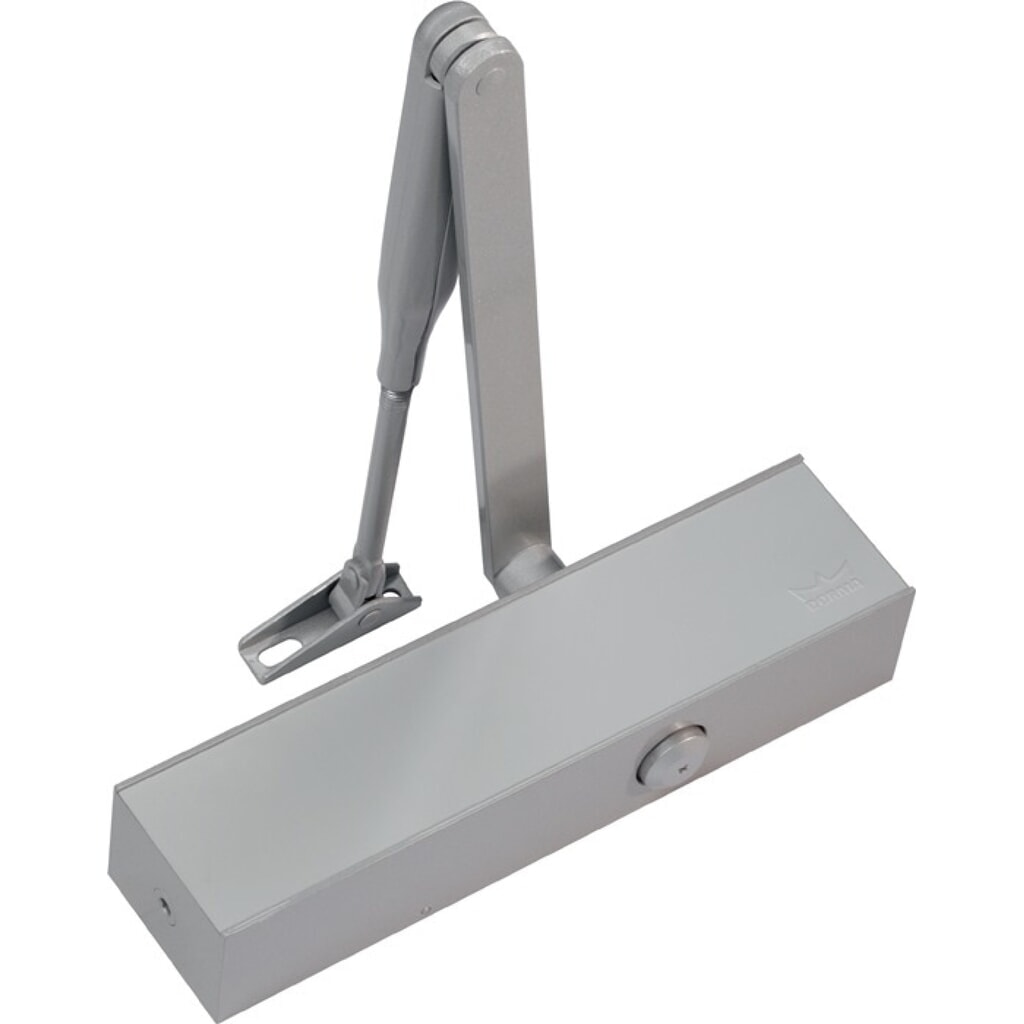 DORMAKABA Scherentürschließer TS 83 BC/ÖD, mit Gestänge, silber EN 3-6 Produktabbildung: DORMAKABA Scherentürschließer TS 83 BC/ÖD, mit Gestänge, silber EN 3-6