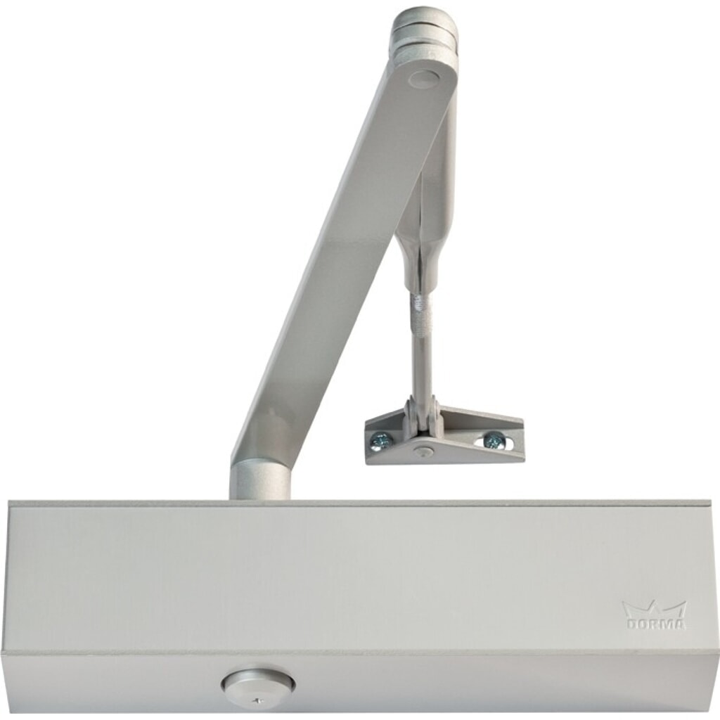 Produktabbildung: DORMAKABA Scherentürschließer TS 83 BC/ÖD + DC/SV, Schließverzögerung ohne Gestänge, silber EN 3-6