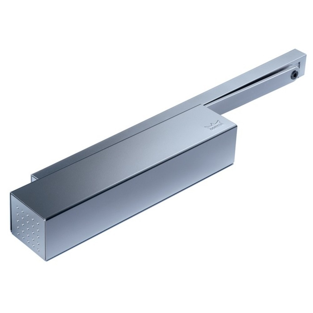 Produktabbildung: DORMAKABA Türschließer TS 93 B, weiß 9010 EN 2-5, Normalmontage Bandseite EN 2-5