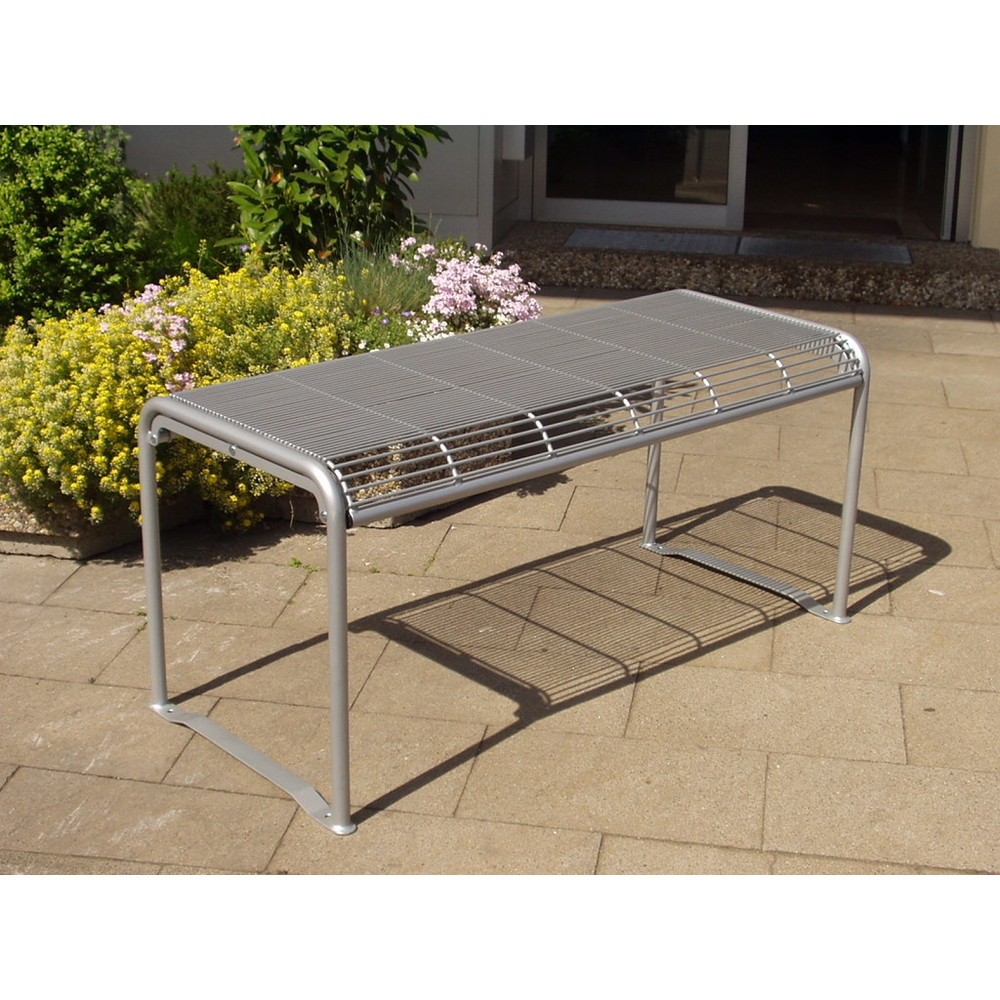 Produktabbildung Nr. 2: Drahtgitter-Tisch Apollo, HxBxT 735 x 1.590 x 690 mm, tannengrün