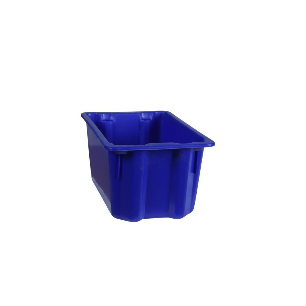 Produktabbildung Nr. 1: Drehstapelbehälter aus Polypropylen, 13 Liter, blau