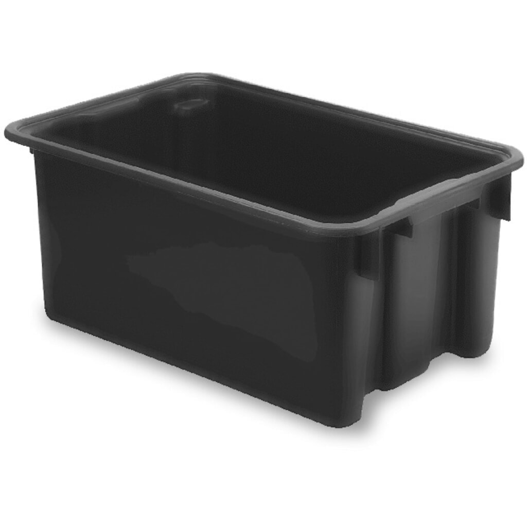 Produktabbildung Nr. 3: Drehstapelbehälter aus Polypropylen, 45 Liter, grün
