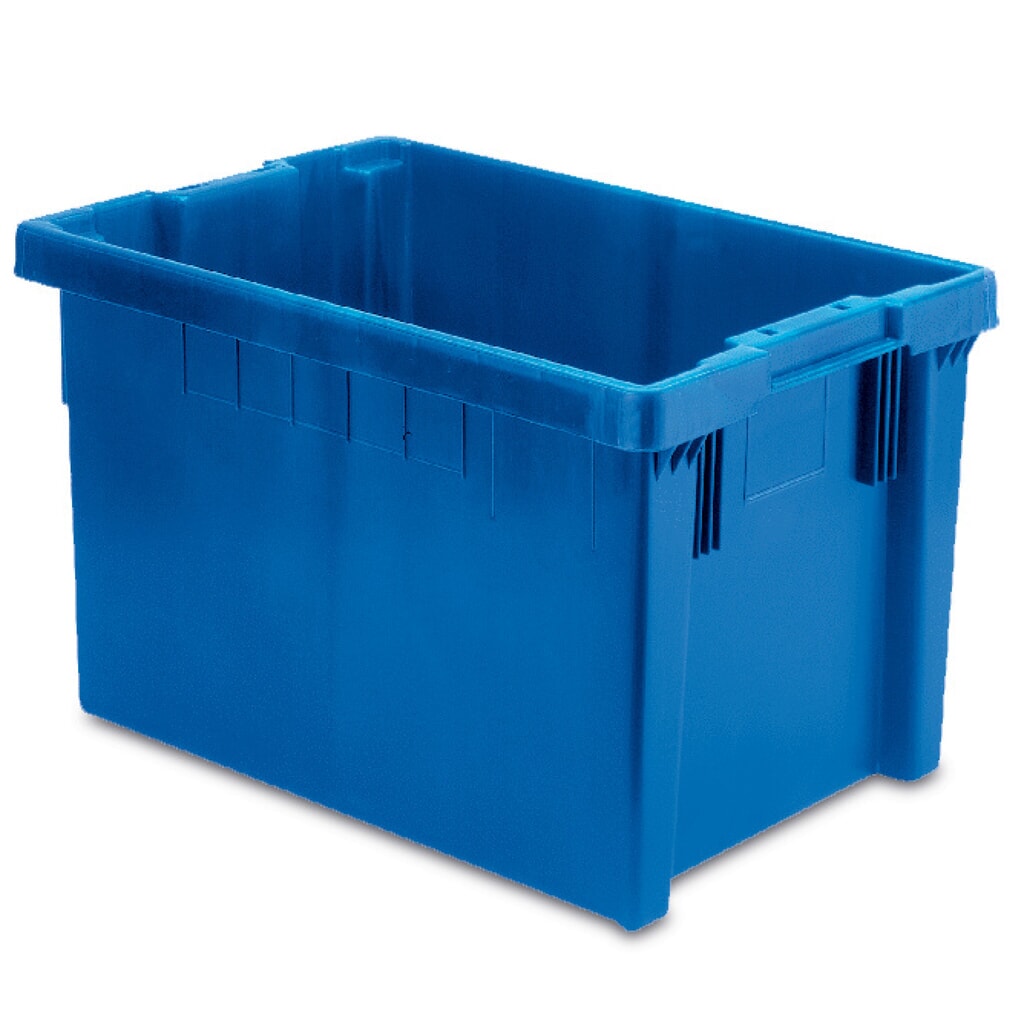 Drehstapelbehälter aus Polypropylen, 45 Liter, grün Produktabbildung Nr. 4: Drehstapelbehälter aus Polypropylen, 45 Liter, grün