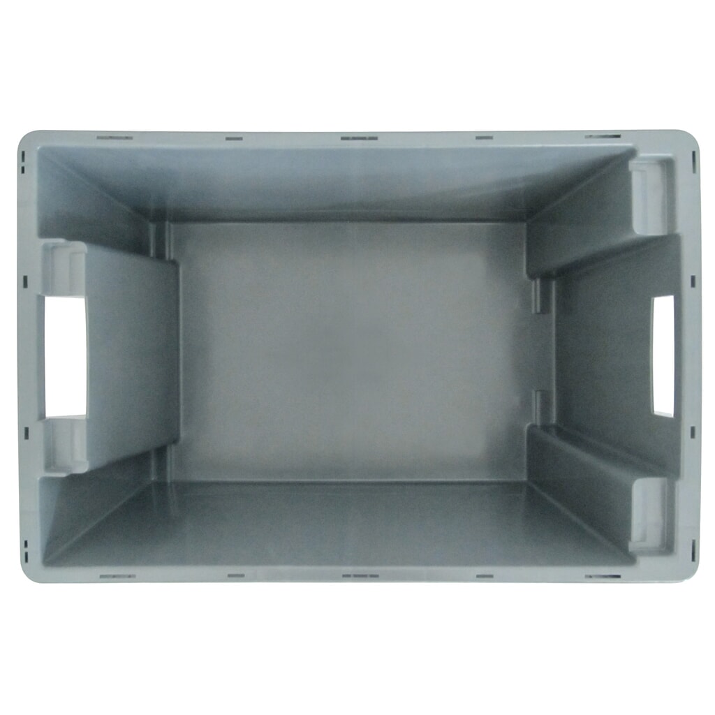 Eurobox, Wände + Boden geschlossen, 50 Liter, weiß Produktabbildung Nr. 5: Eurobox, Wände + Boden geschlossen, 50 Liter, weiß