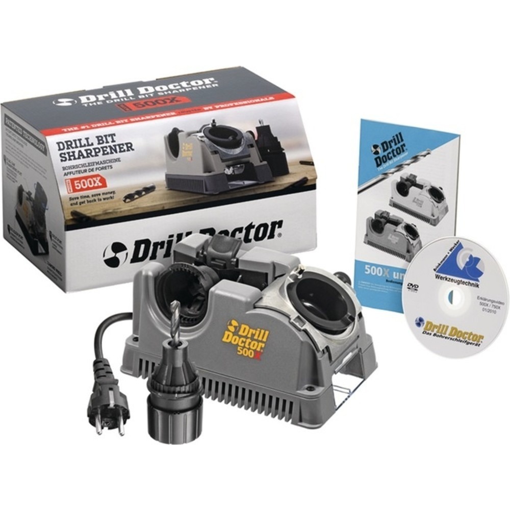Produktabbildung: DRILL-DOCTOR Bohrerschleifgerät Drill-Doctor DD-500X, Schleifbereich 2,5-13,0 mm