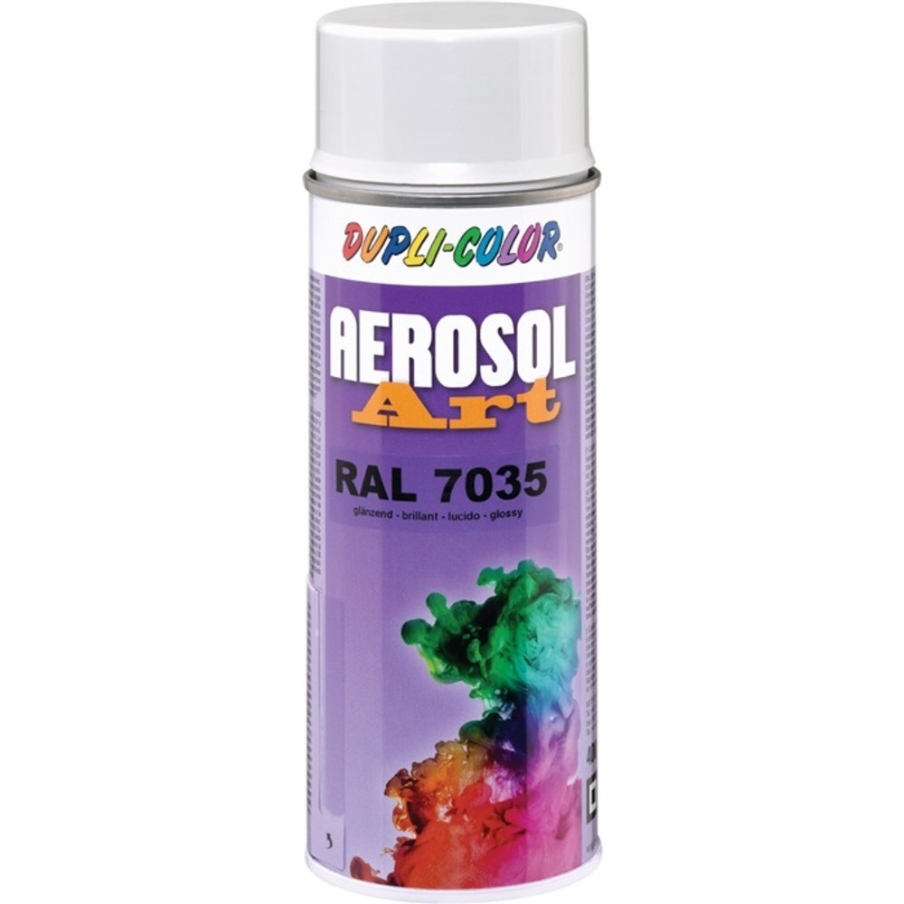 Produktabbildung Nr. 2: Buntlackspray AEROSOL Art lichtgrau glnzend RAL 7035 400 ml Spraydose
