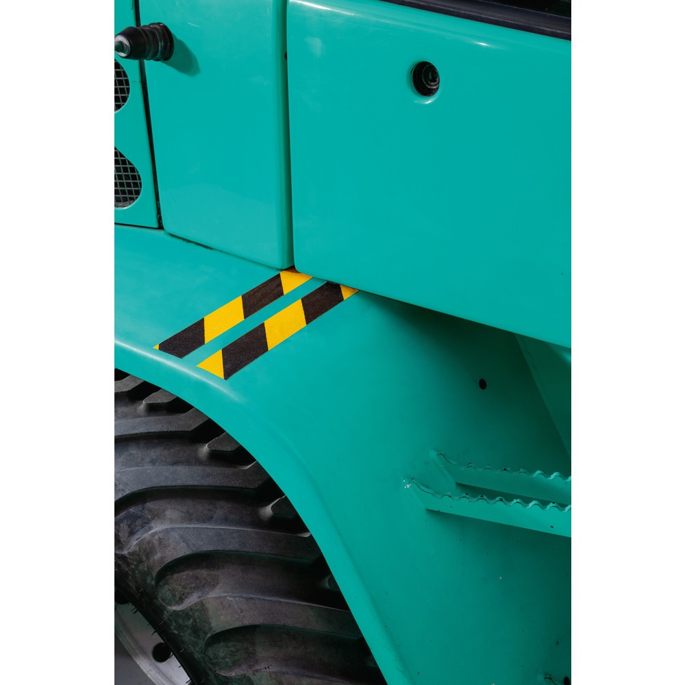 Produktabbildung Nr. 4: DURABLE Antirutschband DURALINE® GRIP+, Breite 25 mm, gelb/schwarz, 5 Stk/VE