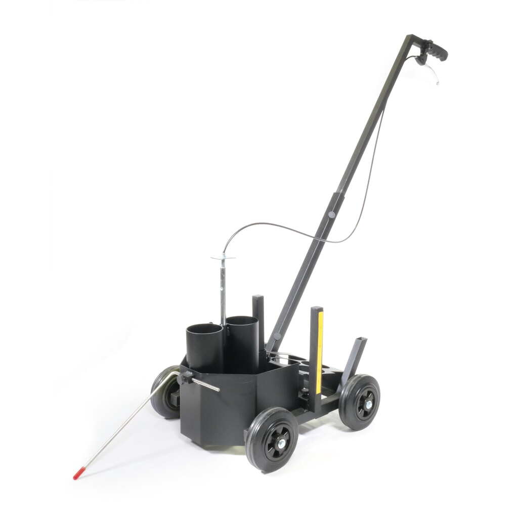 Produktabbildung: DURABLE Boden-Markierwagen DURALINE® EasyTrack, für 2 Dosen