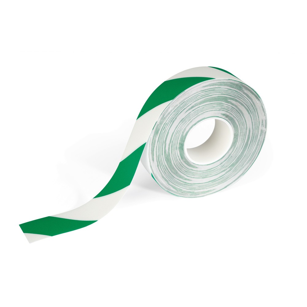 Produktabbildung Nr. 1: DURABLE Bodenmarkierungsband DURALINE® 50/07, grün/weiß