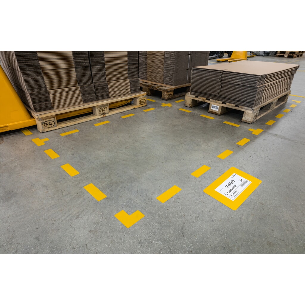 DURABLE Bodenmarkierungsfenster DIN A5, HxB 314 x 252 mm, Stärke 0,4 mm, ablösbar, 2 Packungen à 10 Stück/VE Produktabbildung Nr. 2: DURABLE Bodenmarkierungsfenster DIN A5, HxB 314 x 252 mm, Stärke 0,4 mm, ablösbar, 2 Packungen à 10 Stück/VE