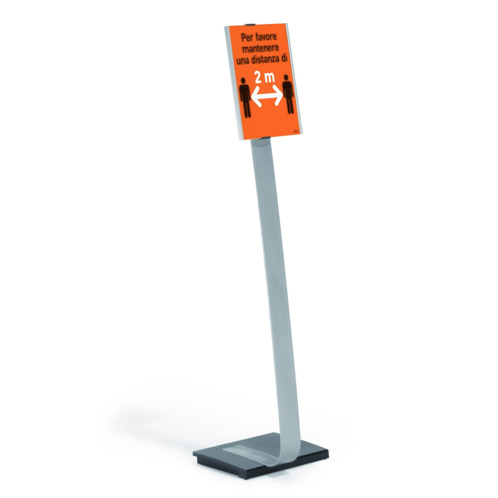 Produktabbildung Nr. 4: DURABLE Bodenständer Info Sign mit Aluminiumtafel, DIN A4