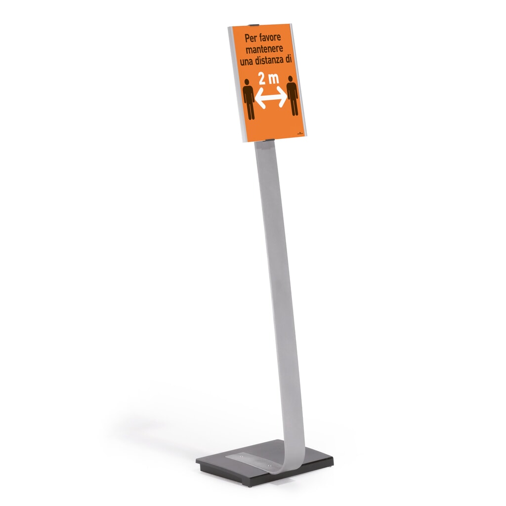 Produktabbildung Nr. 4: DURABLE Bodenständer Info Sign mit Aluminiumtafel, DIN A4