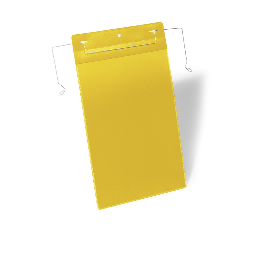 Produktabbildung: DURABLE Drahtbügeltasche A4 hoch, gelb