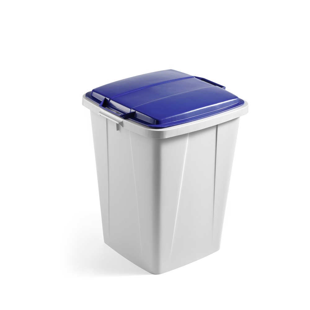 Produktabbildung: DURABLE Durable Abfallbehälter DURABIN 90l Grau/Blau