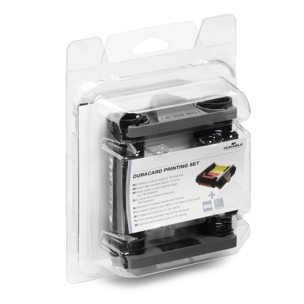 Produktabbildung Nr. 3: DURABLE DURACARD Printing set (Farbband+Karten)