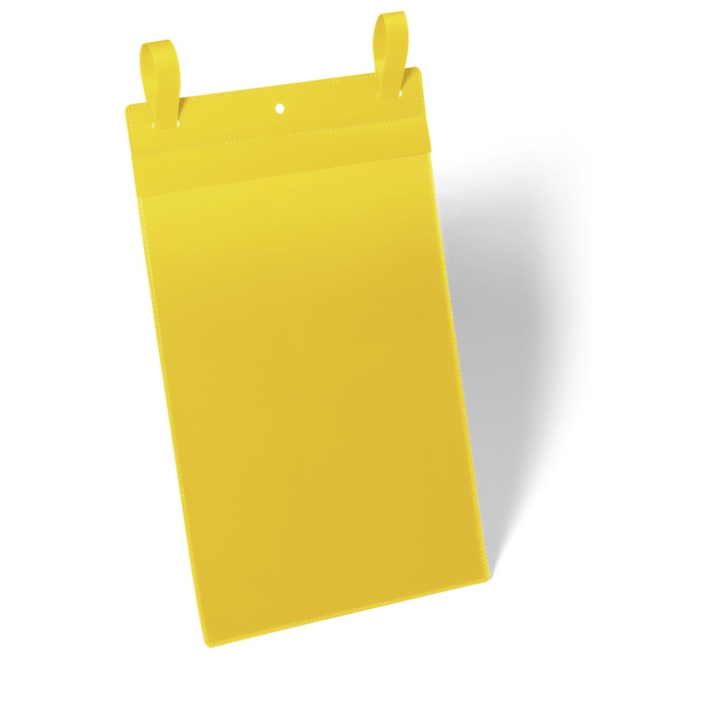 Produktabbildung: DURABLE Gitterboxtasche mit Lasche A4 hoch, gelb