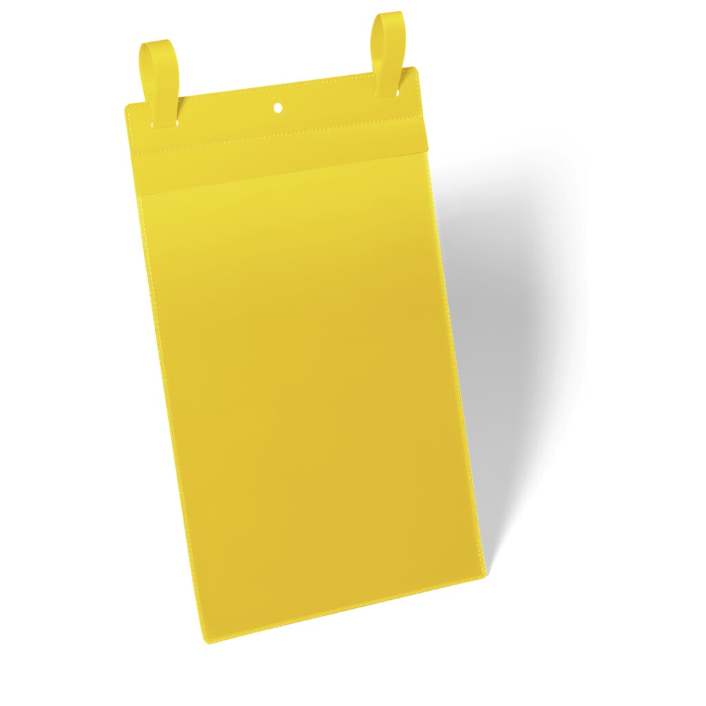 Produktabbildung: DURABLE Gitterboxtasche mit Lasche A4 hoch, gelb