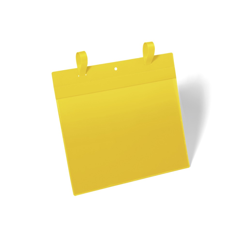 Produktabbildung: DURABLE Gitterboxtasche mit Lasche A4 quer, gelb