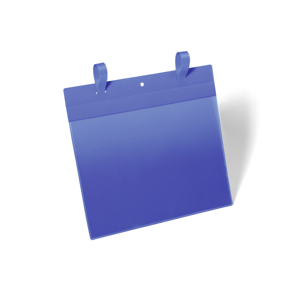 Produktabbildung: DURABLE Gitterboxtasche mit Lasche A4 quer, dunkelblau