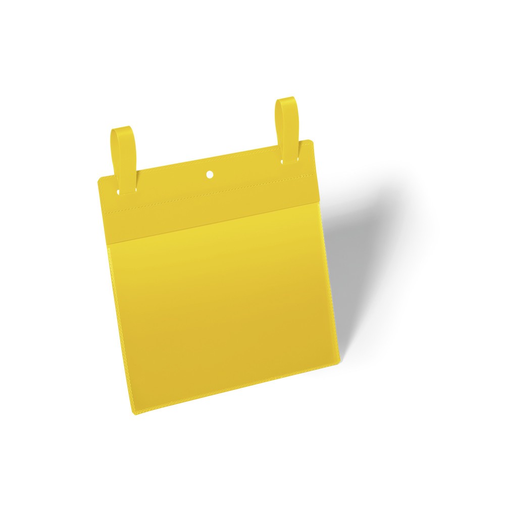 Produktabbildung: DURABLE Gitterboxtasche mit Lasche A5 quer, gelb
