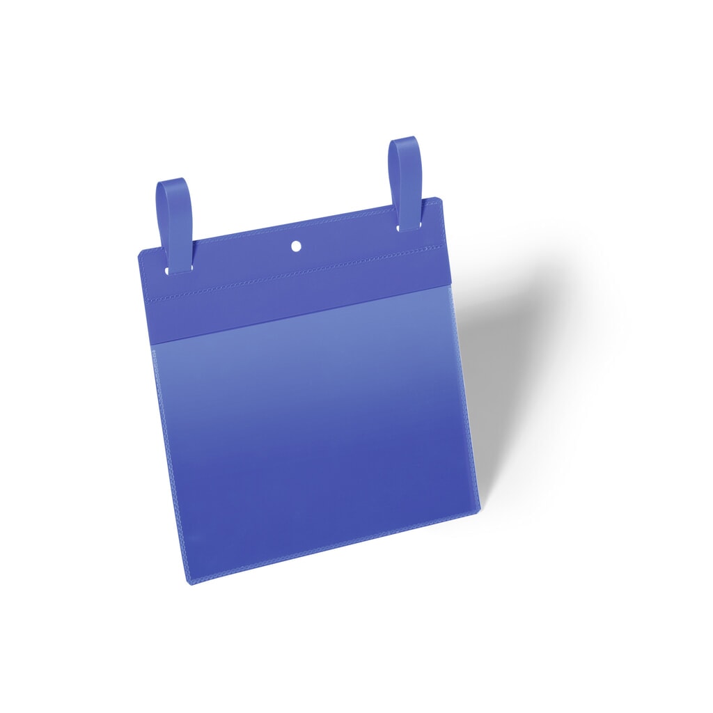 Produktabbildung: DURABLE Gitterboxtasche mit Lasche A5 quer, dunkelblau
