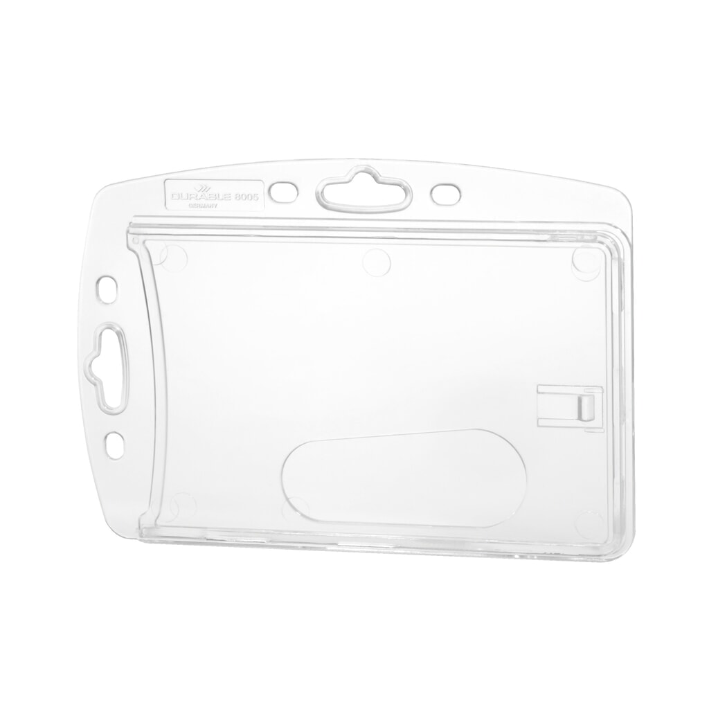 DURABLE Hartbox für 1 Betriebsausweis, ohne Befestigung Produktabbildung: DURABLE Hartbox für 1 Betriebsausweis, ohne Befestigung