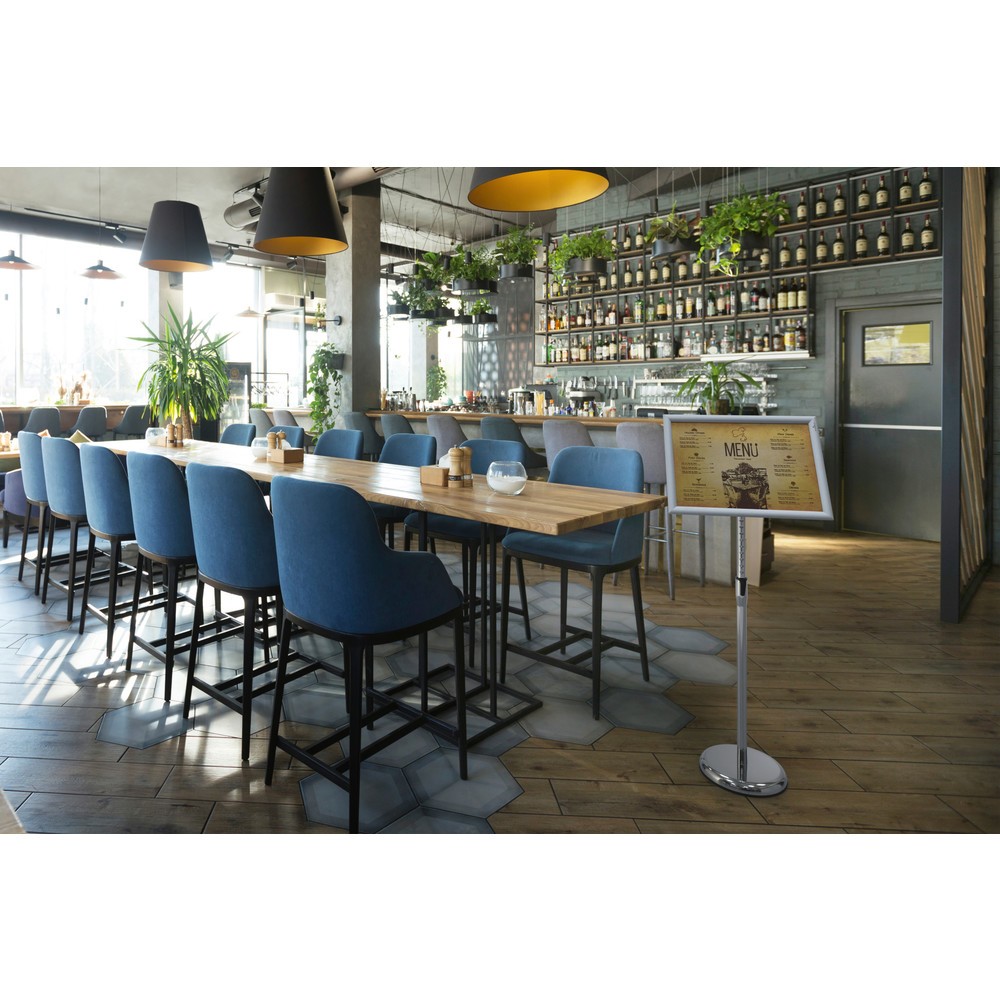 Produktabbildung Nr. 5: DURABLE Info-Bodenständer mit Aluminium-Klapprahmen, A3